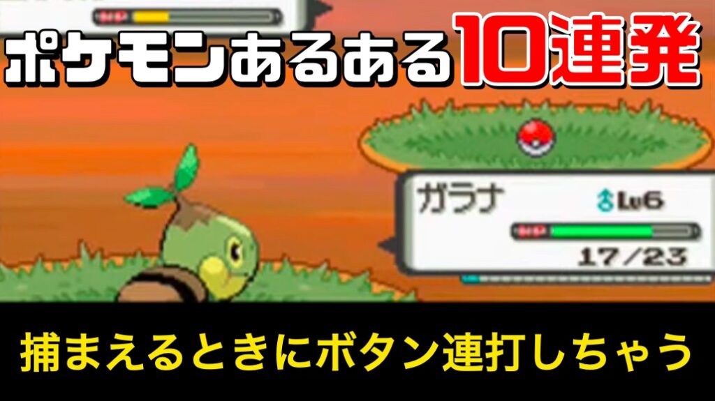 厳選 ポケモンあるある10連発 ラビットのゲームブログ